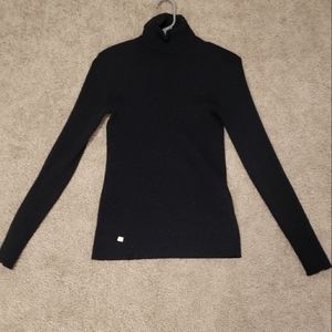 Ralph Lauren Deep Navy With Polyester Silk Sparkle Thread